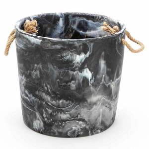 Cubo de Hielo de Resina Premium para Botellas de Vino, Cubo de Hielo Cilíndrico de Resina, Portavasos de Resina, Diseño de Cubo de Hielo para Champán - Product Image 2