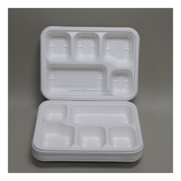 Assiettes carrées jetables Xportio International Eco Heavy Duty en bagasse, biodégradables et compostables, pour traiteur, en gros, pour fêtes