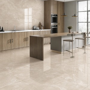 กระเบื้องพอร์ซเลน Dante Beige ขนาด 600x1200 มม. ผิวขัดเงา คุณภาพพรีเมียม สำหรับปูพื้นและผนังในพื้นที่ภายในที่ทันสมัย - Product Image 1