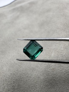 Aguamarina natural de corte hexagonal verde, piedra preciosa suelta para la fabricación de joyas - Product Image 3