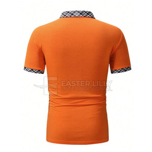 Polos transpirables y ligeros para hombre a precio razonable, polos de color sólido para hombre hechos en Pakistán. - Product Image 3