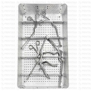 Ensemble d'instruments chirurgicaux orthopédiques de haute qualité pour la colonne vertébrale cervicale et lombaire, pour laminectomie, en acier inoxydable allemand, manuel - Product Image 2