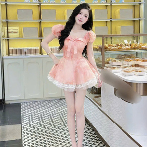 เดรสยาวแขนสั้นผ้าเนื้อดีสำหรับผู้หญิง ดีไซน์เรียบหรู ดูเซ็กซี่ ซักได้ เหมาะสำหรับโอกาสต่างๆ ทั้งแบบลำลองและเป็นทางการ - Product Image 3