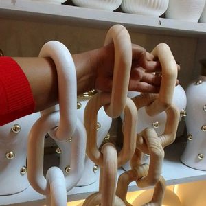 Tortoise <b>Shell</b> Resin Chain Links Hanging Plant Pot Holder Decorative Garden <b>Ornament</b> For Indoor Outdoor Flower Basket Decoration - Product Image 1