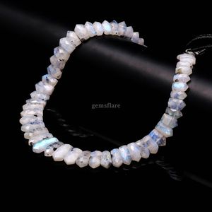 Flashy Natural Rainbow Moonstone Beaded <b>Necklace</b> <b>Statement</b> Gemstone Choker <b>Necklace</b> Handmade Jewelry Making Wholesale Supplies - Product Image 3