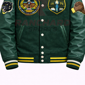 Veste universitaire légère pour homme HBCU, coupe confortable, veste universitaire personnalisée, veste de collège, veste universitaire sur mesure - Product Image 3