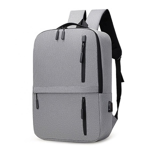 Unisex Cheap Simple Style Wholesale Business <b>Waterproof</b> Laptop Bags Supplier School Travel Women <b>Men</b> Smart <b>Backpack</b> - Product Image 3