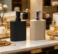 Distributeurs de savon en résine de couleur personnalisée, écologiques, pour la maison et les salles de bain d'hôtel