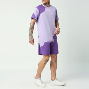 Ensemble été homme, chemise à manches courtes et short, tenue décontractée de plage pour homme, ensemble 2 pièces - Product Image 4