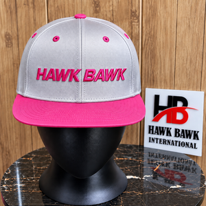 Casquette Snapback Unisexe Brodé Logo Style Urbain Décontracté Premium Réglable 6 Panneaux Blanc Bleu Design Personnalisé Décontracté Unisexe - Product Image 1