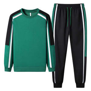Conjuntos de Ropa para Hombre y Mujer de Algodón, Chándal Informal con Capucha para Hombre, Chándal de 2 Piezas de Color Sólido, Ropa Deportiva Personalizada - Product Image 2