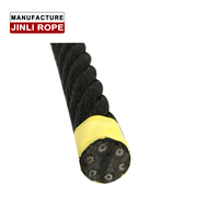 Cordage composite JINLI à 6 brins torsadés en PP avec âme en acier pour amarrage maritime