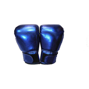 Gants de boxe en cuir personnalisables 2026 avec logo, haute performance, sangle de poignet réglable, légers, respirants, à lacets - Product Image 1
