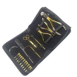 Kit de herramientas para extensiones de cabello, herramientas para microperlas, gancho y lazo para extensión de cabello, juego de extensiones de cabello de acero inoxidable, ¡muy vendido! - Product Image 4