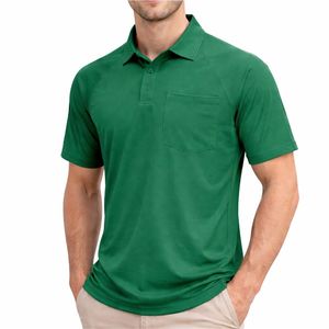 SAMAVIA T-shirt en coton tricoté 100 % uni grande taille pour homme, respirant, séchage rapide, tenue décontractée - Product Image 5