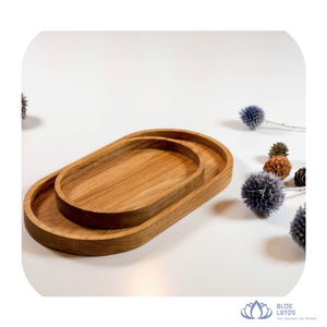 BEST SELLER Plateau de service rectangulaire en bois écologique et moderne, organisateur créatif pour table basse, support exquis pour articles d'hôtel - Product Image 6