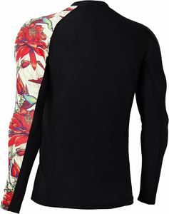 Vêtements de fitness pour hommes, rashguard à manches courtes sur mesure, respirant et avec logo imprimable, vente en ligne, service OEM disponible - Product Image 2