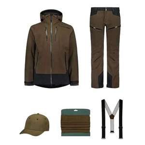 Ensemble de vêtements de chasse tactiques imperméables professionnels pour hommes, veste et pantalon camouflage silencieux en softshell pour activités de plein air, équipement de randonnée - Product Image 5