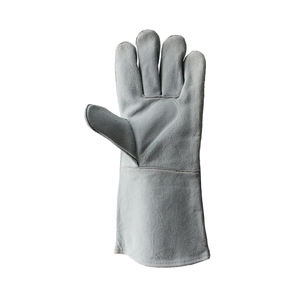 Gants de soudage en cuir résistants à la chaleur, sur mesure, avec manchette de sécurité, antidérapants et anti-humidité - Product Image 2