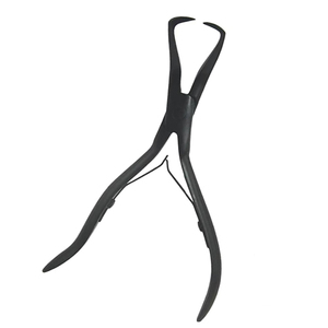 Pinzas Profesionales de Alta Calidad para Extensiones de Cabello, de Acero Inoxidable Quirúrgico Plateado, Personalizables, para Uso Comercial - Product Image 4