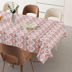 Mantel de Algodón Estampado a Mano de Primera Calidad para Mesa de Comedor, Calidad de Exportación al por Mayor - Product Image 1