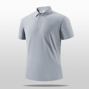 Chemises Polo de Marque en Promotion – Polos de Golf Personnalisables Couleur Unie, Col Rabattu Boutonné, Formels, Tricotés, 90% Polyester pour Hommes - Product Image 3