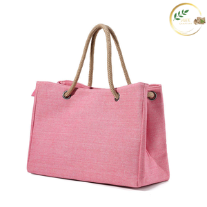 Sac à main en jute fait main écologique pour femmes, élégant sac à main en fibres naturelles pour un usage quotidien - Product Image 2