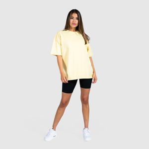 Camiseta Oversize de Algodón 100% de Manga Corta con Gráfico Personalizado, Logotipo Impreso, Sublimación, Bordado, Apliques, de Alto Gramaje, Lisa y de Estilo Urbano - Product Image 6