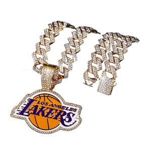 Colgante Chapado en Oro Estilo Hip Hop con Incrustaciones de Diamantes de Primera Calidad, Disponible a un Precio Competitivo de un Proveedor Indio - Product Image 4