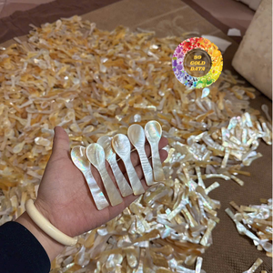 Luxury Mother of Pearl Spoon Handmade Natural Shell Caviar Bulk Wholesale Factory Price Custom Your Logo - CARYLN - Product Image 4