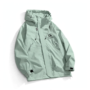 GYM Active Lightweight <b>Soft</b> <b>Shell</b> Waterproof Breathable Quick Dry Outdoor <b>Hooded</b> <b>Jacket</b> Functional Sports Single Layer Windproof - Product Image 3