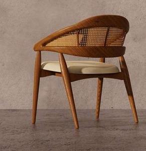 Silla de Madera de Teca en Forma de Media Luna de Excelente Calidad, Personalizada, para Colección de Muebles de Lujo, Disponible a Buen Precio - Product Image 3