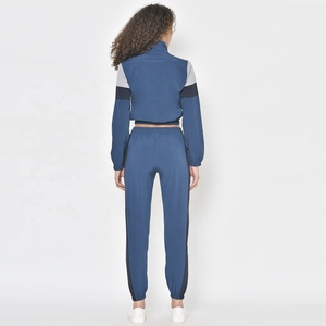 Chándal de mujer de lujo de alta calidad 2025 poliéster chándal de mujer conjunto de 2 piezas Casual Joggers trajes para mujer - Product Image 3