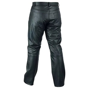 Best Price High Quality <b>Men's</b> Pants Solid Color Genuine <b>Leather</b> Customizable <b>Men's</b> <b>Leather</b> Pants - Product Image 6
