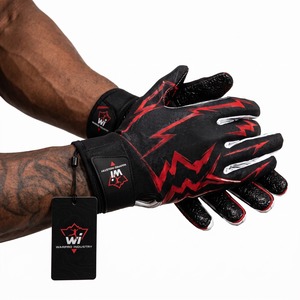 Sticky Grip Football <b>Gloves</b> for Receivers and Running Backs, Lightweight Design for Enhanced Catching Ability - Product Image 1