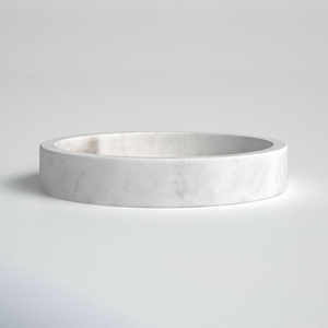 Plateau de service en marbre de qualité durable, design traditionnel, sûr, finition antique, pour table, plateau artisanal à prix avantageux - Product Image 3