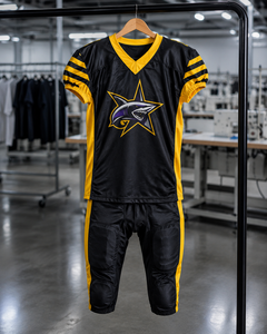 Custom SALSTAR SPORTS American Football Jerseys Digital Print 100% Polyester Breathable Unisex Short Sleeve <b>Adjustable</b> <b>Strap</b> - Product Image 5