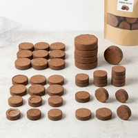 Offre Spéciale : Granulés de Cocopeat Biologique 11mm Biodégradables et Écologiques pour la Germination de Semis et la Plantation à Prix Compétitif
