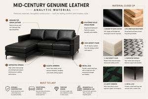 Vintage Leather Sofa Mid Century Modern Furniture Export for Home Hotel Villa Project Living Room Furniture - Product Image 4