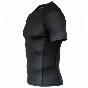 Camiseta de compresión sublimada personalizada para hombres, mujeres y niños, para entrenamiento de MMA, BJJ, Jiu Jitsu No Gi, duradera, al por mayor. - Product Image 3