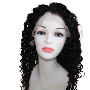 Perruque en cheveux naturels cambodgiens bouclés offrant des boucles riches, une texture douce, une brillance naturelle, un coiffage facile pour des looks audacieux et magnifiques. - Product Image 2