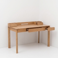 Bureau d'écriture moderne en teck massif avec tiroirs, table d'étude moderne pour hôtel, villa, bureau à domicile, projets, fabricant indonésien