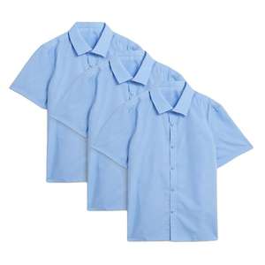 Nouveaux modèles d'uniformes scolaires britanniques de haute qualité en promotion, chemise bleu clair pour enfant, uniforme scolaire - Product Image 3