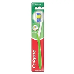 Cepillo de Dientes COLGATE TWISTER MEDIUM, Paquete de 12 Unidades (1 x 6) - Product Image 1