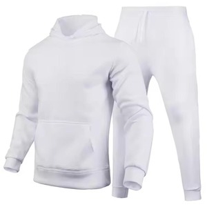 Service OEM, ensemble de jogging personnalisé surdimensionné, coupe régulière, 100% coton, séchage rapide, léger, streetwear, uni - Product Image 3