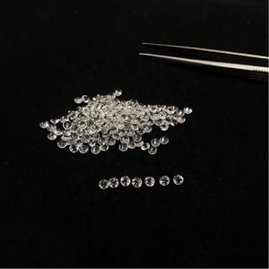 AAA Meilleure qualité Belle pierre précieuse ronde à facettes en quartz cristal naturel de 3mm du fournisseur au coût d'usine - Product Image 2