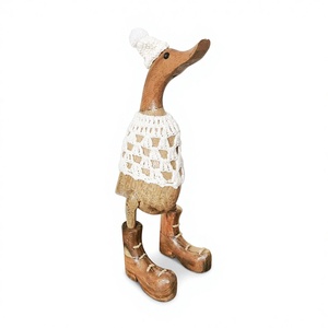 Artisanat en bambou tricoté en forme de canard - Product Image 1