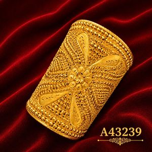 Gold Plated Geometric Trendy Zircon Alloy Designer Kada <b>Bangle</b> for Women | Indian Bridal Jewelry A-43238 - Product Image 3