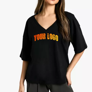 T-shirts pour femmes à prix de gros, personnalisables avec logo, coupe ajustée / T-shirts pour femmes fabriqués au Pakistan, confortables et respirants - Product Image 1