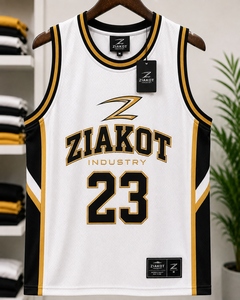 Maillot de basketball authentique bleu clair à rayures fines, personnalisé, le plus vendu en gros pour l'industrie - Product Image 4